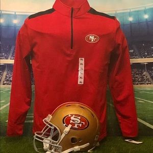 San Francisco 49ers Pullover 1/4 Zip Jacket